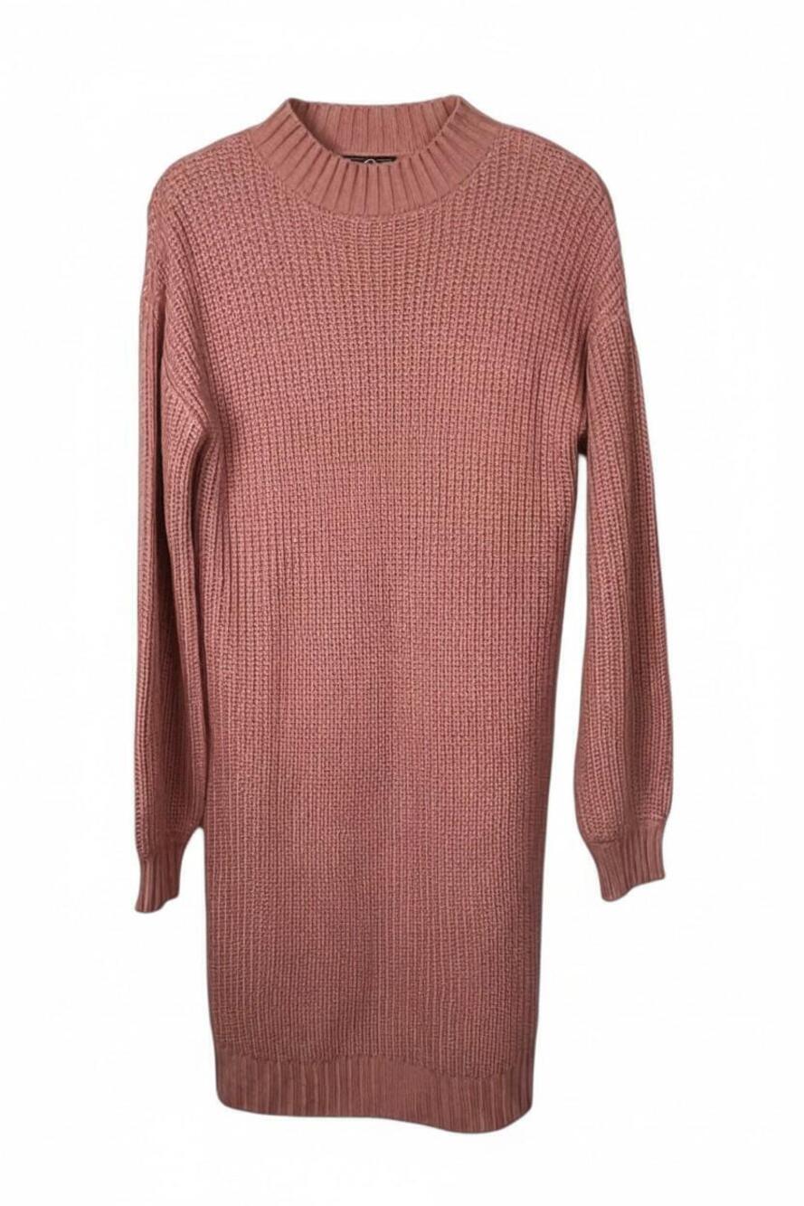 G by Giuliana Women's Mock Neck Sweater Dress Pink - Regular